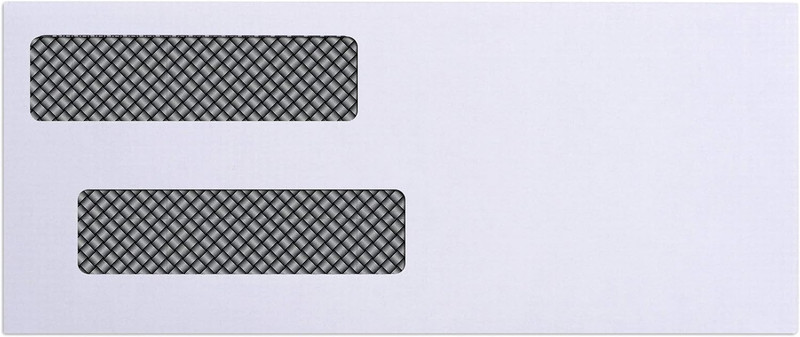 500 Self Seal Quickbooks Double Window Security Check Envelopes - for Business L gallery