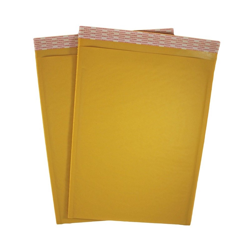 10.5″ x 15″ #5 Kraft Bubble Mailers Self Seal Padded Shipping Envelope – 25 Pack