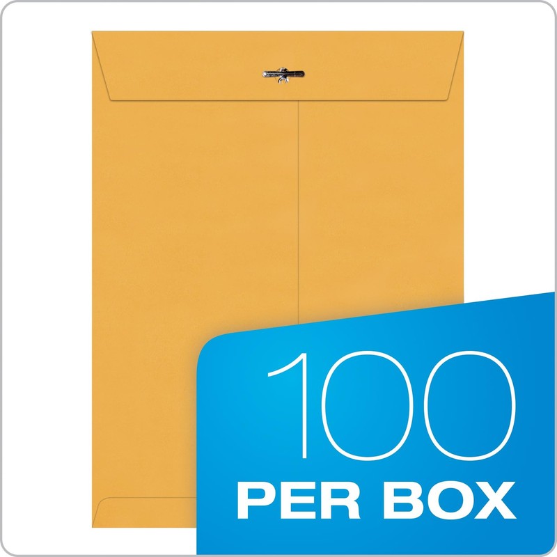 9 x 12 Clasp Envelopes with Deeply Gummed Flaps, Great for Filing, Storing or... gallery