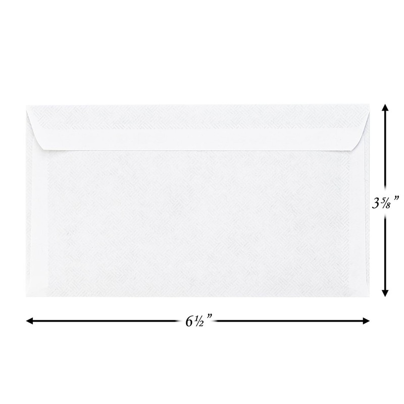 500-Pcs Self Seal #6-3/4 Small Envelopes Security Lining gallery