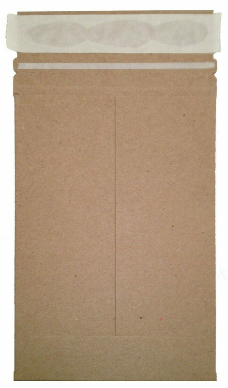 25 7 X 9 No Bend Mailers Kraft Self Seal Photo Document Flat Rigid Envelope